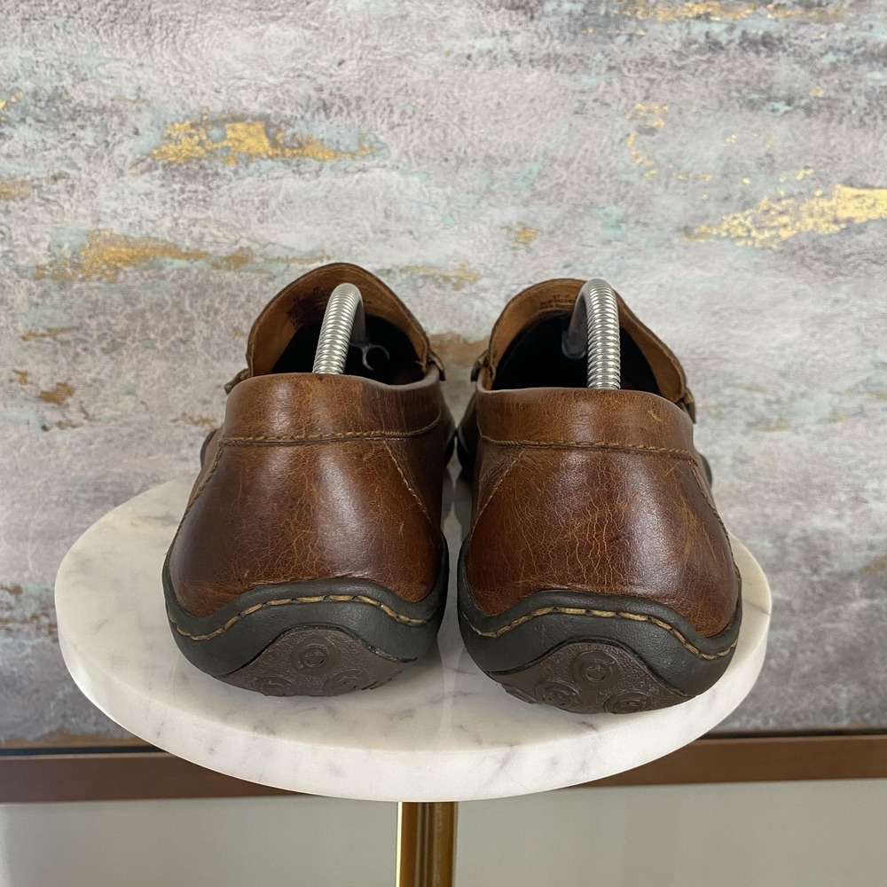 Born Shoes Mens Size 11 Brown Leather Penny Loafers Slip On Casual Comfort - Picture 4 of 11